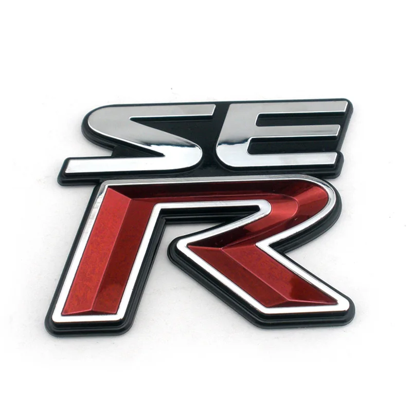 Za Nissan nisomo 3D Ljubitelje Sentra ALTIMA MAXIMA SE-R Spec V Zadnji Prtljažnik Emblem Logotip SER Značko Univerzalni